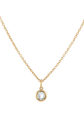 Auree Bilbao Topaz Birthstone Pendant Necklace 40-45cm