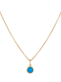 Auree Bilbao Topaz Birthstone Pendant Necklace 40-45cm