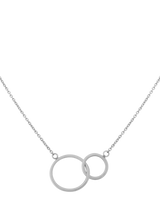 John Lewis Auree Kelso Interlinking Rings Chain Necklace 39-43cm- Buy online at McGrocer