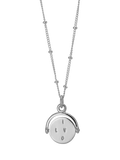 Auree spin pendant necklace sterling silver, imported from the UK