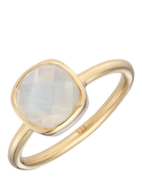 John Lewis Auree Mondello Cushion Cocktail Ring- Buy online at McGrocer