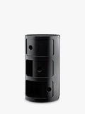 Kartell Componibili 3-tier side table recycled technopolymer (British brand)