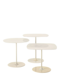Kartell Thierry side table set of 3 white, imported from the UK