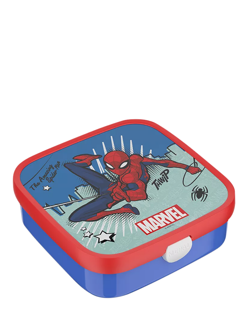 Mepal Marvel Spider-Man bento lunch box with fork, imported from the UK