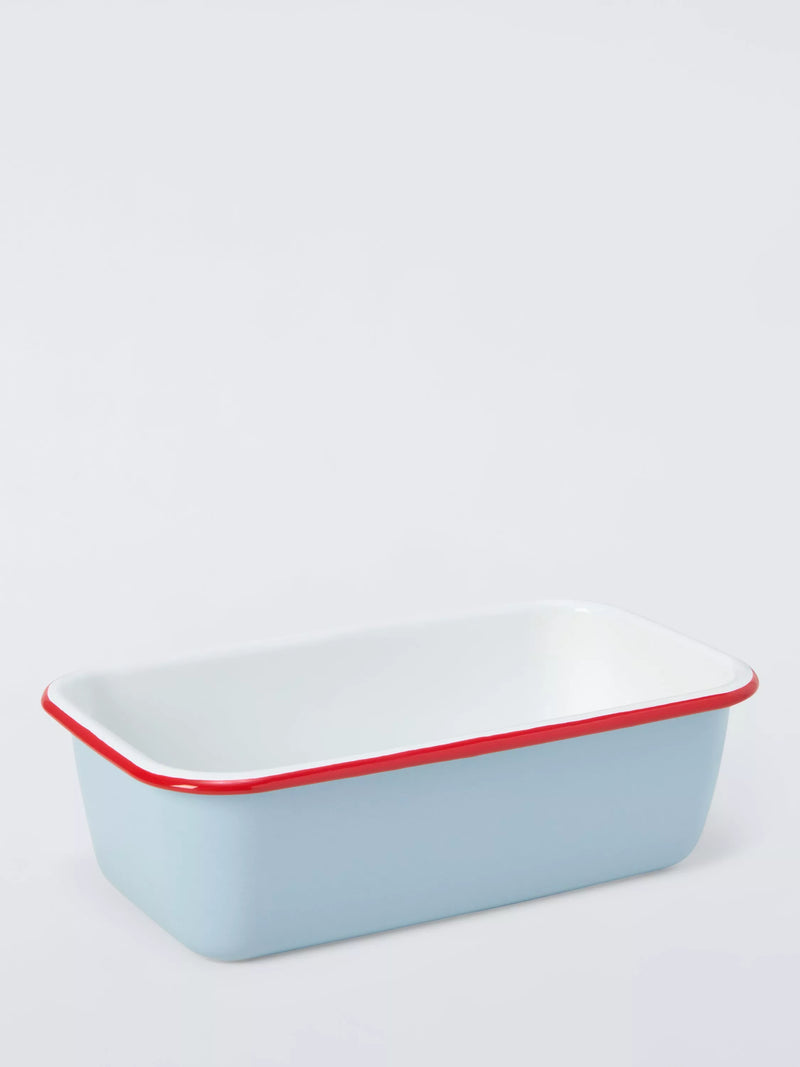 John Lewis Christmas enamel loaf tin 23cm, UK version