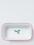John Lewis Christmas enamel loaf tin 23cm, UK version