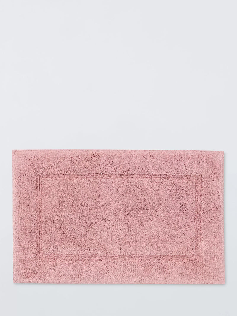 John Lewis Micro-Fresh Deep Pile Bath Mat, Deep Plaster, Medium (L50 x W80cm)