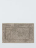 John Lewis Micro-Fresh Deep Pile Bath Mat, Pale Mole, Medium (L50 x W80cm)