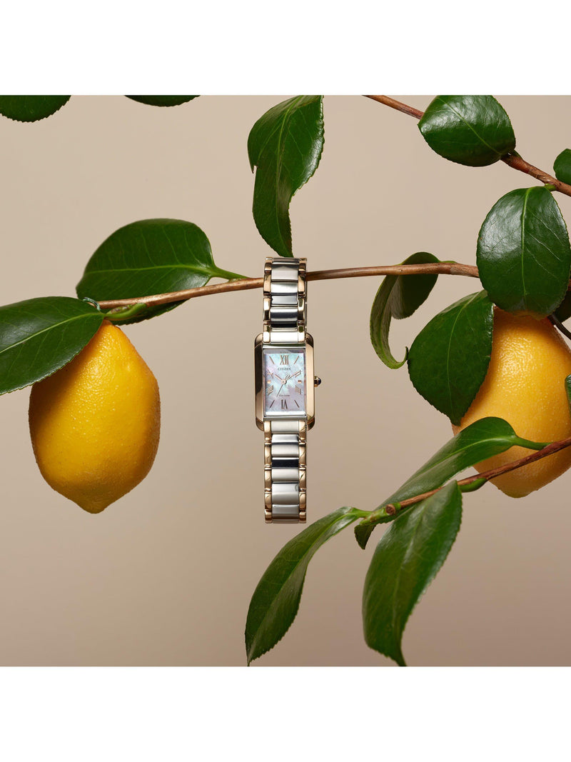 Citizen L Bianca watch two tone stainless steel 32mm, imported from the UK