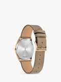 Citizen Stiletto women's watch brown leather strap 38mm, UK version