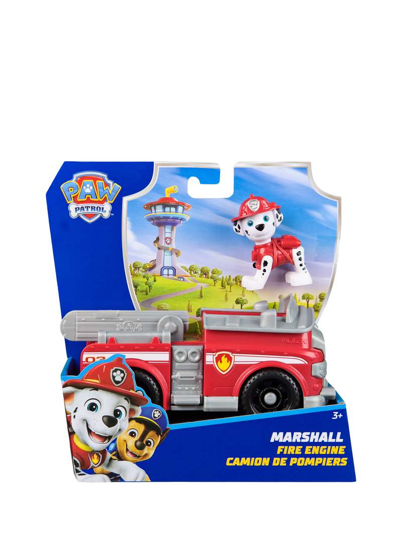 Paw Patrol Marshall Fire Engine toy (British brand)