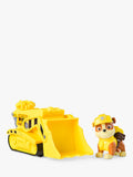 Paw Patrol Rubble Bulldozer toy vehicle with construction parts (British brand)