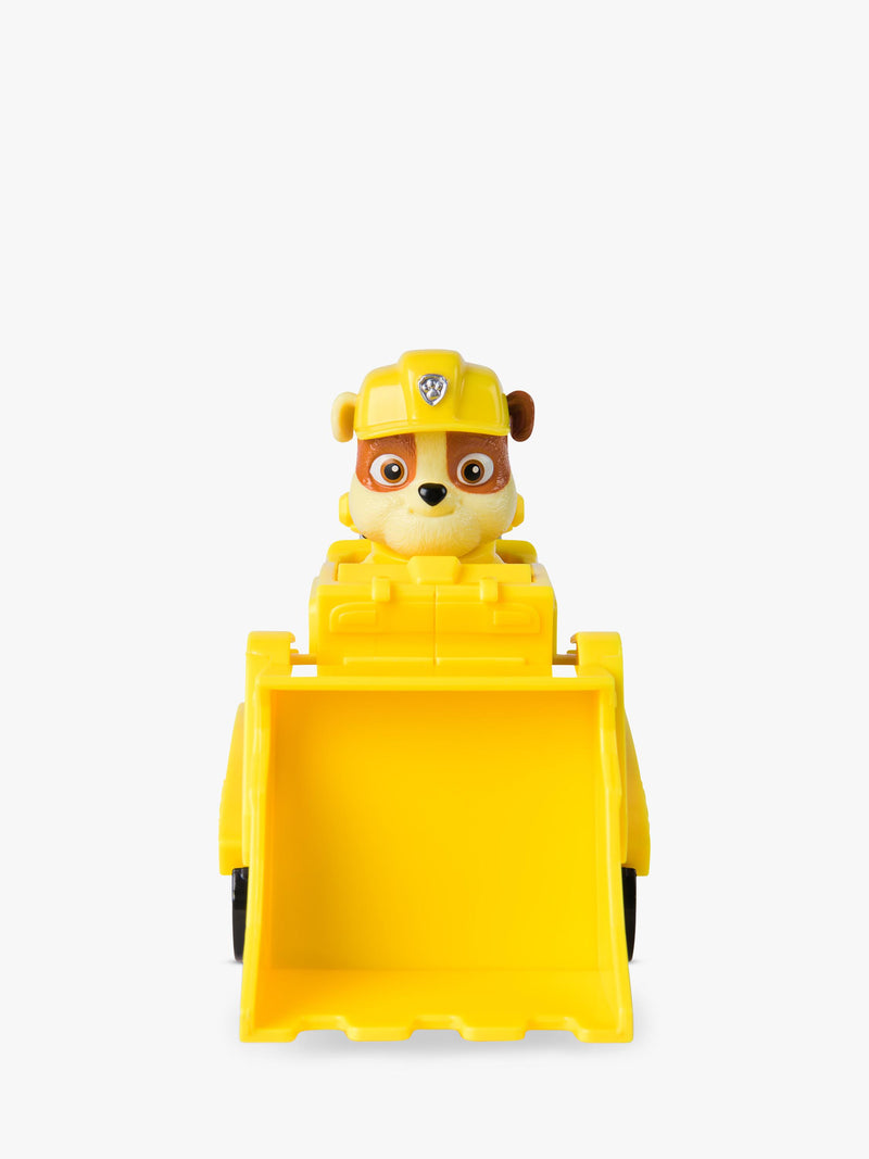 Paw Patrol Rubble Bulldozer toy vehicle with construction parts (British brand)