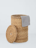John Lewis natural bulrush laundry basket 60x40cm (British brand)