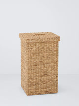 John Lewis John Lewis Bulrush Single Square Laundry Basket, Natural- Buy online at McGrocer