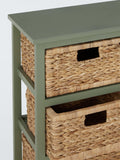John Lewis sage bathroom storage unit with bulrush drawers, UK version