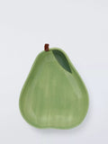 Deliciously Ella pear stoneware serving bowl 26cm green (British brand)