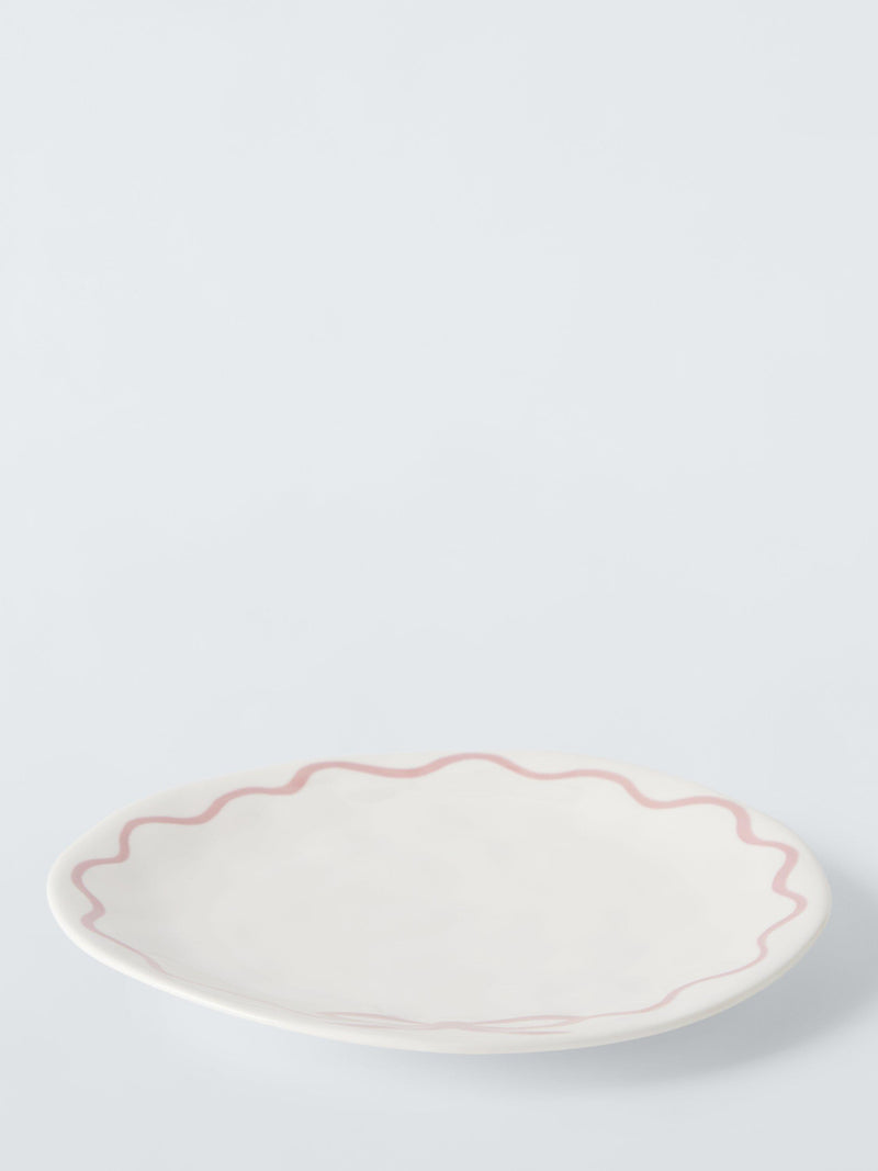 John Lewis Flora Bow pink side plate 20cm, UK version
