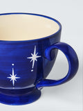 John Lewis hand painted stoneware teacup Night Sky 400ml, UK version