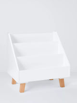 John Lewis John Lewis Aran Book Storage Unit White/Natural Ladder Bookcase- Buy online at McGrocer
