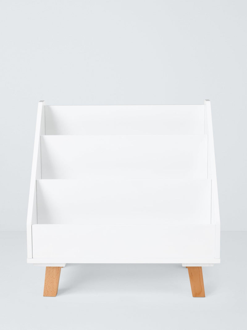 John Lewis Aran white book storage unit - imported from the UK