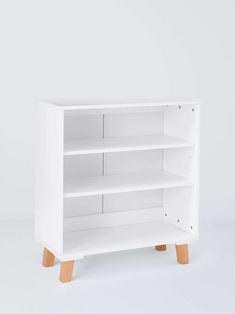 John Lewis Aran low storage unit white H80xW70xD33cm, imported from the UK