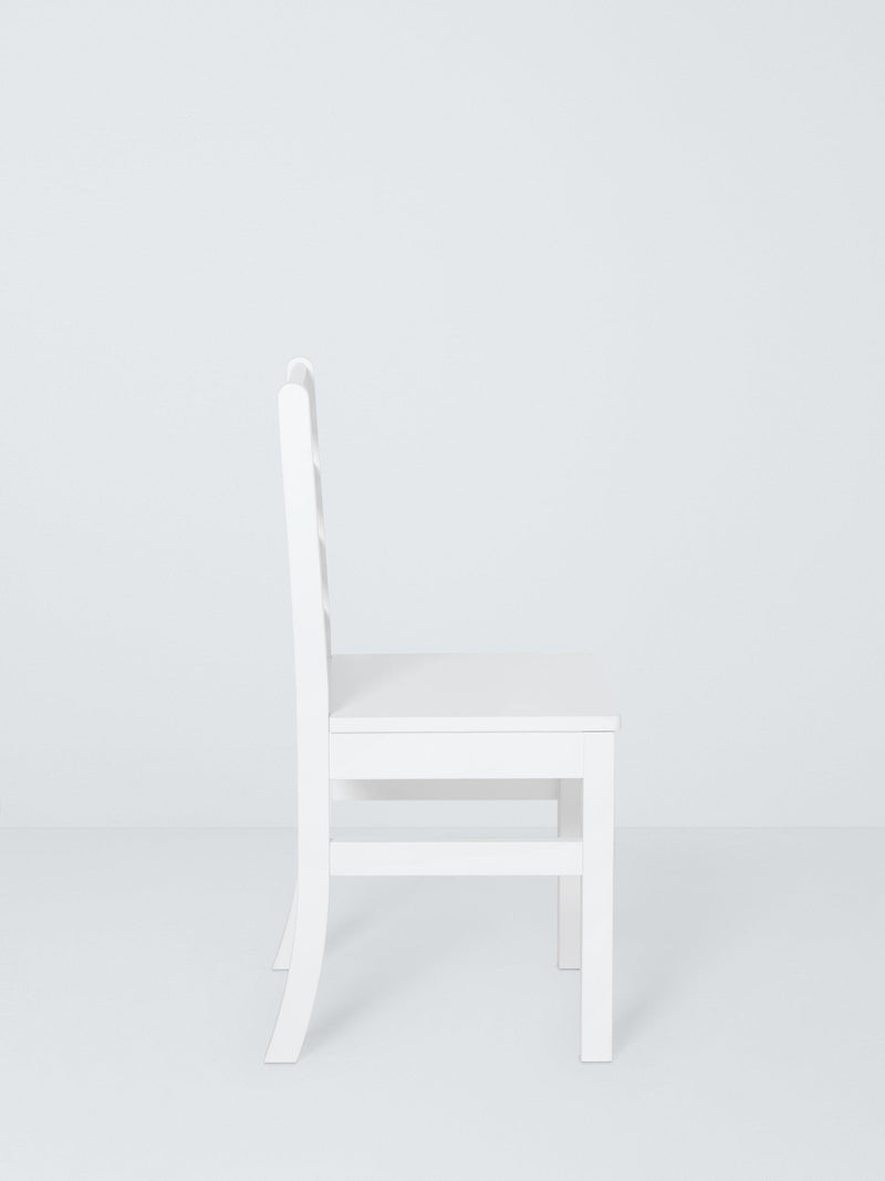 John Lewis Aran toddler chair white, imported from the UK