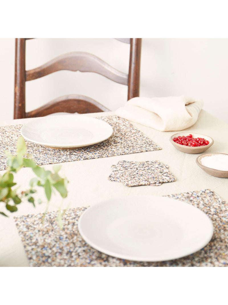 LIGA Beach Clean placemats set of 4 rectangular, imported from the UK