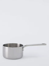 John Lewis John Lewis 5-Ply Thermacore Stainless Steel Uncoated Milk Pan, 14cm- Buy online at McGrocer