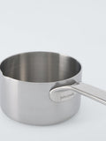 John Lewis 5-Ply Thermacore stainless steel milk pan 14cm - British product
