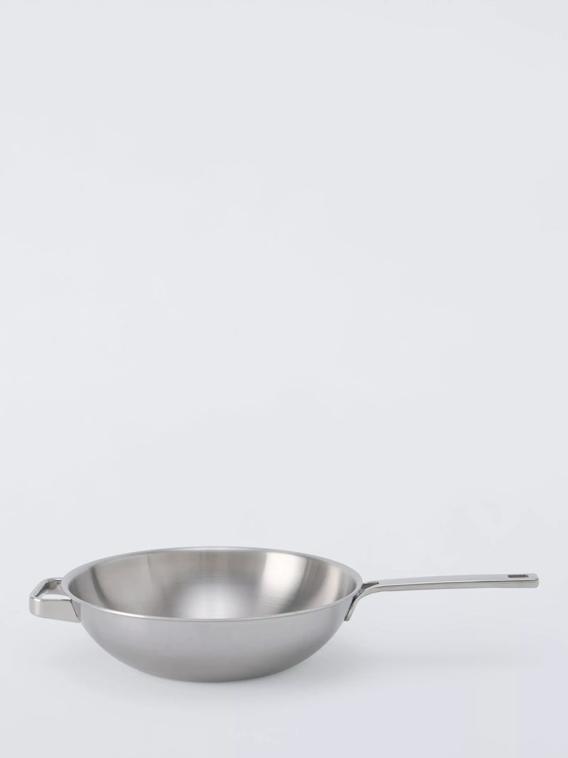 John Lewis uncoated 5-Ply Thermacore wok 30cm, UK version