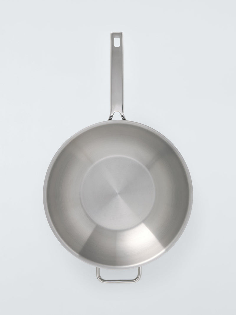 John Lewis uncoated 5-Ply Thermacore wok 30cm, UK version
