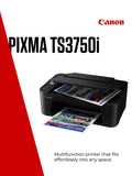 Canon PIXMA TS3750i wireless all-in-one printer black - British product