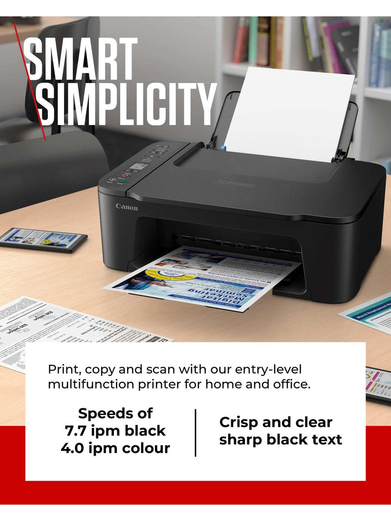 Canon PIXMA TS3750i wireless all-in-one printer black - British product