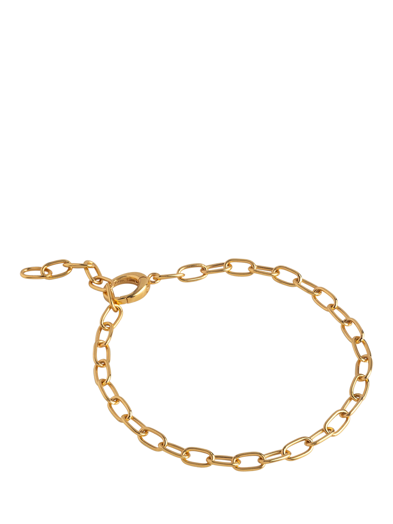 ENAMEL Copenhagen gold charm bracelet medium (British brand)