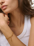 ENAMEL Copenhagen gold charm bracelet medium (British brand)