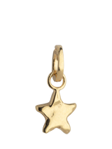 John Lewis ENAMEL Copenhagen Star Energy Charm Gold Jewellery Charm 9mm- Buy online at McGrocer