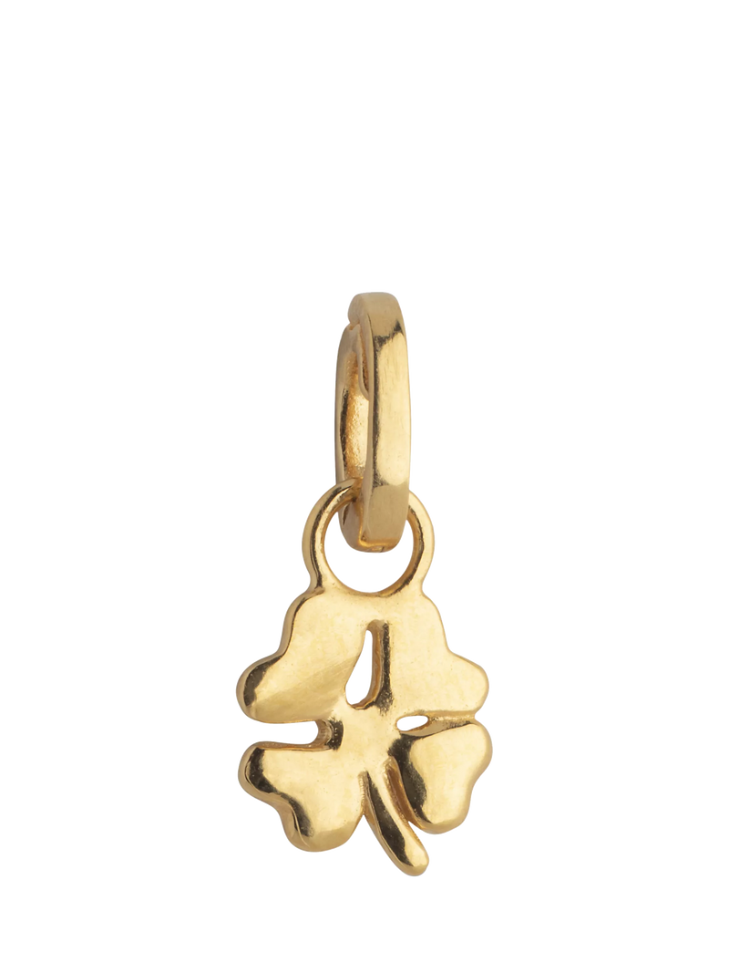 ENAMEL Copenhagen organic clover charm gold 8.5mm (British brand)