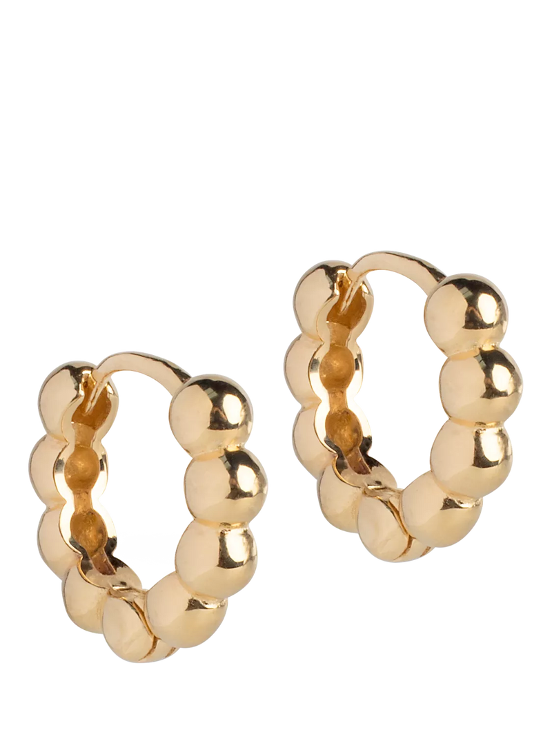 ENAMEL Copenhagen Ball Hoop Earrings
