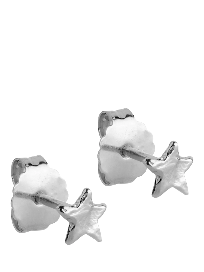 ENAMEL Copenhagen Star Energy Stud Earrings, Silver