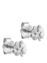 John Lewis ENAMEL Copenhagen Clover Leaf Stud Earrings- Buy online at McGrocer