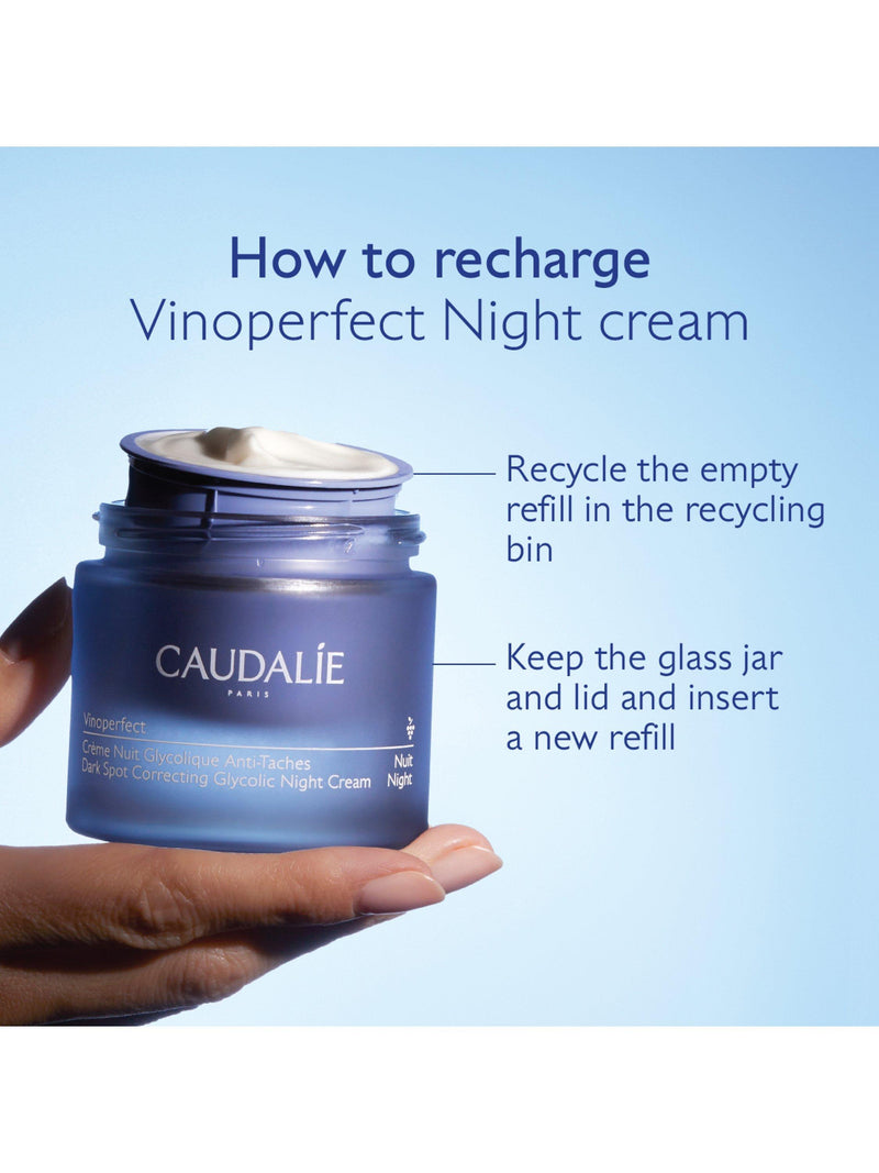 Caudalie Vinoperfect brightening glycolic night cream 50ml, imported from the UK