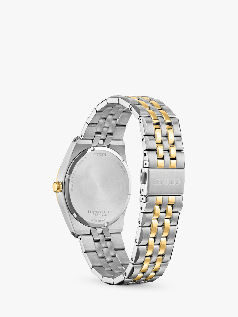 Citizen Corso men's watch white dial date window (British brand)