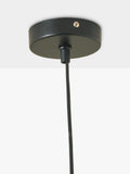 Pacific woven rattan pendant ceiling light black 39cm - British product