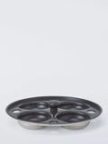 John Lewis non-stick egg poacher insert 4-hole stainless steel (British brand)