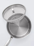 John Lewis 3-piece stainless steel saucepan set (British brand)