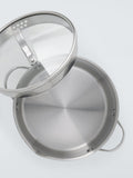 John Lewis stainless steel casserole 20cm with lid (British brand)