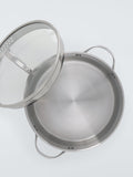 John Lewis stainless steel casserole 24cm with lid (British brand)