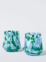 John Lewis John Lewis Confetti Glass Tumblers Set of 2 260ml Green- Buy online at McGrocer