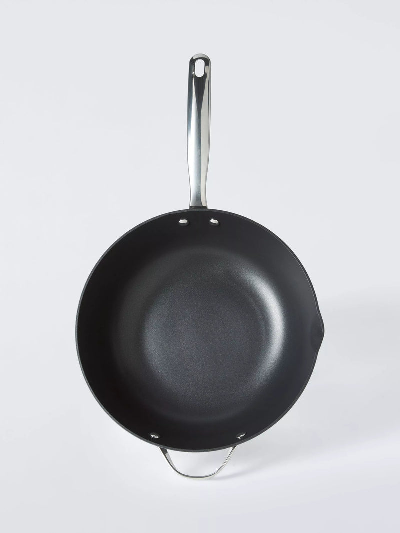 John Lewis non-stick aluminium wok 30cm, imported from the UK